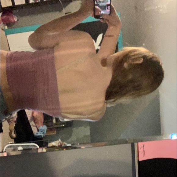 Purple crop top - Picture 2 of 2